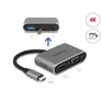 Delock USB Type-C™ Adapter zu HDMI und VGA mit USB 3.2 Port und PD