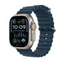 Apple Watch Ultra 2 LTE 49mm Titanium Ocean Band Blau MREG3FD/A