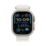 Apple Watch Ultra 2 LTE 49mm Titanium Ocean Band Weiß MREJ3FD/A