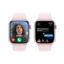 Apple Watch Series 9 GPS 41mm Aluminium Rosè Sportarmband Hellrosa - S/M