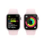 Apple Watch Series 9 GPS 41mm Aluminium Rosè Sportarmband Hellrosa - M/L