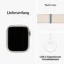 Apple Watch Series 9 GPS 41mm Aluminium Polarstern Sport Loop Polarstern