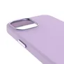 Decoded AntiMicrobial Silicone Backcover iPhone 15 Plus Lavender