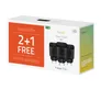 Hombli Smart Plug Steckdose EU schwarz, 3er Pack