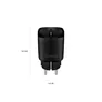 Hombli Smart Plug Steckdose EU schwarz, 3er Pack