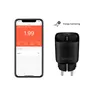 Hombli Smart Plug Steckdose EU schwarz, 3er Pack