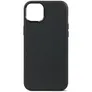 Decoded Leather Backcover für iPhone 15 Black