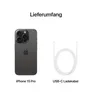 Apple iPhone 15 Pro 256 GB Titan Schwarz MTV13ZD/A