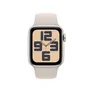 Apple Watch SE (2. Gen) GPS 40mm Alu Polarstern Sportarmband Polarstern - S/M