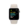 Apple Watch SE (2. Gen) GPS 40mm Alu Polarstern Sportarmband Polarstern - M/L