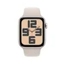 Apple Watch SE (2. Gen) GPS 44mm Alu Polarstern Sportarmband Polarstern - S/M