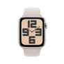 Apple Watch SE (2. Gen) GPS 44mm Alu Polarstern Sportarmband Polarstern - M/L
