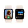 Apple Watch SE (2. Gen) GPS 44mm Alu Polarstern Sport Loop Armband Polarstern