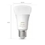 Philips Hue White Ambiance E27 Doppelpack 2x806lm 75W