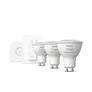 Philips Hue Starter Set White & Col. Amb. GU10 3x350lm & Dimmschalter