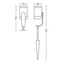 Philips Hue White & Color Ambiance Lily Spot Outdoor schwarz • 3er Pack