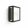 Philips Hue White & Color Ambiance Impress Wandleuchte Outdoor schwarz • breit