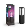 Philips Hue White & Color Ambiance Impress Sockelleuchte Outdoor schwarz
