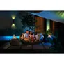 Philips Hue White & Color Ambiance Appear Wandleuchte Outdoor schwarz • rund