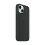 Apple Original iPhone 15 Silicone Case mit MagSafe - Schwarz