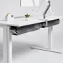 Humanscale NeatTech Korb Mini für Kabelmanagement grau 610x115x100mm