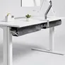 Humanscale NeatTech Korb Klein für Kabelmanagement grau 965x115x100mm