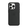 Apple Original iPhone 15 Pro Silicone Case mit MagSafe - Schwarz