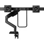 Humanscale M10 Dual Monitorarm Tischhalterung, schräg, schwarz