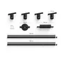 Philips Hue White & Color Ambiance Perifo Deckenleuchte schwarz • 4 Spots