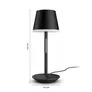 Philips Hue White & Color Ambiance Go tragbare Tischleuchte schwarz