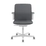 Humanscale Path Chair Schreibtischstuhl mit harten Rollen, Storm
