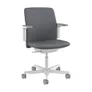 Humanscale Path Chair Schreibtischstuhl mit harten Rollen, Storm