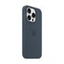 Apple Original iPhone 15 Pro Silicone Case mit MagSafe - Sturmblau