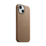 Apple Original iPhone 15 Feingewebe Case mit MagSafe - Taupe