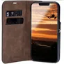 JT Berlin Echtleder BookCase Tegel Apple iPhone 15 Plus schwarz