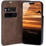 JT Berlin Echtleder BookCase Tegel Apple iPhone 15 Pro Max schwarz