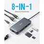 Anker 553 USB-C Hub | 8-in-1, 4K HDMI, silber