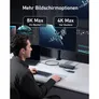 Anker 778 Thunderbolt Docking Station | 12-in-1, Thunderbolt 4, 8K HDMI, silber