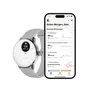 Withings ScanWatch Light weiß/grau Herzfrequenzmessung, Schlafüberwachung