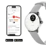 Withings ScanWatch Light weiß/grau Herzfrequenzmessung, Schlafüberwachung