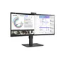 LG 34BQ77QC-B 86.7cm (34") UWQHD 21:9 IPS curved Monitor HDMI/DP/USB-C, Webcam