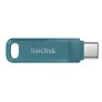 SanDisk Ultra Dual Drive Go 64 GB USB 3.1 Type-C / USB-A Stick Navagio Bay Blau