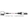 Delock Adapter USB Type-C™ > 1 x Seriell DB9 RS-232 15cm schwarz