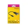Delock Adapter USB Type-C™ > 1 x Seriell DB9 RS-232 15cm schwarz