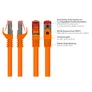 Good Connections 10m RNS Patchkabel CAT6 S/FTP PiMF orange
