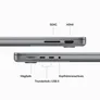 Apple MacBook Pro 14" 2023 M3/8/512 GB 8C CPU 10C GPU Space Grau MTL73D/A