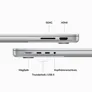 Apple MacBook Pro 14" 2023 M3/8/1 TB 8C CPU 10C GPU Silber MR7K3D/A