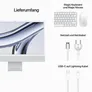 Apple iMac 24" Retina 4,5K 2023 M3/8/512GB 8C GPU Silber BTO