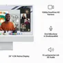 Apple iMac 24" Retina 4,5K 2023 M3/16/1TB 8C GPU Silber BTO