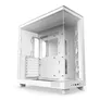 NZXT H6 Flow - Mid-Tower Airflow Gaming Gehäuse Weiß Glasfenster
